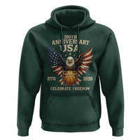 250 Years Of Freedom Basketball Hoodie Patriotic Athlete Gift