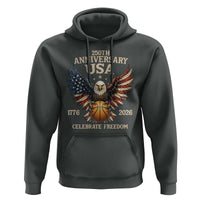 250 Years Of Freedom Basketball Hoodie Patriotic Athlete Gift