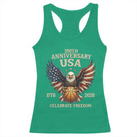 250 Years Of Freedom Basketball Racerback Tank Top Patriotic Athlete Gift