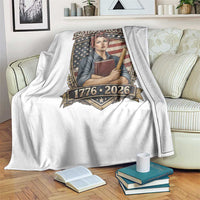 250 Years Of Educating America Throw Blanket Proud Teacher Patriotic Gift