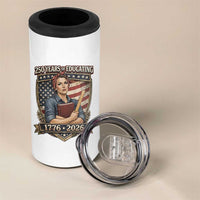 250 Years Of Educating America 4 in 1 Can Cooler Tumbler Proud Teacher Patriotic Gift