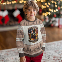 Firefighter USA 250th Anniversary Gift Ugly Christmas Sweater 250 Years Of Courage