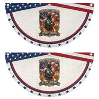 Firefighter USA 250th Anniversary Gift Patriotic Fan Flag 250 Years Of Courage