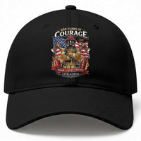 Patriotic Firefighter 250 Years Of Courage USA Anniversary Gift Baseball Cap