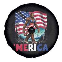 Funny Patriotic Sexy Bigfoot Spare Tire Cover Merica USA 250th Anniversary