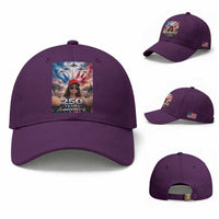 Funny Doll Face Meme 4th Of July Baseball Cap USA Freedom Jet Fighter Graphic