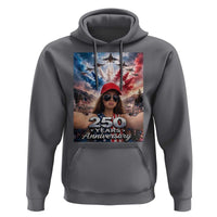 Funny Doll Face Meme 4th Of July Hoodie USA Freedom Jet Fighter Graphic