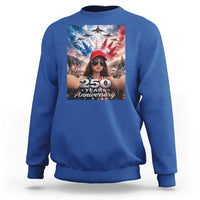 Funny Doll Face Meme 4th Of July Sweatshirt USA Freedom Jet Fighter Graphic