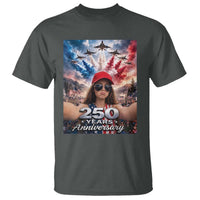 Funny Doll Face Meme 4th Of July T Shirt USA Freedom Jet Fighter Graphic