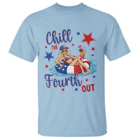 Funny Doll Face Meme 4th Of July T Shirt Chill The Fourth Out