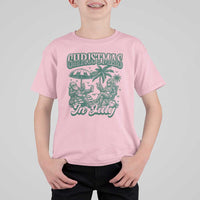 Vintage Summer Christmas Bigfoot Couple T Shirt For Kid Tropical Xmas Graphic