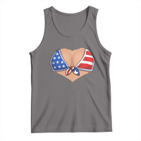 American Flag Bikini Tank Top Patriotic Summer Vacation Gift