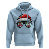Funny Santa Sunglasses Hoodie Beach Christmas Vacation Graphic