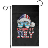 Christmas In July Garden Flag Patriotic USA Sunglasses Graphic