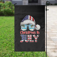 Christmas In July Garden Flag Patriotic USA Sunglasses Graphic