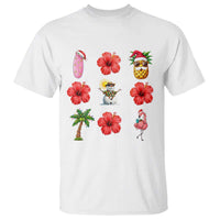 Christmas In July T Shirt Tropical Summer Beach Party Graphic