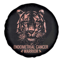 Endometrial Cancer Warrior Tiger Spare Tire Cover Strength Courage Hope