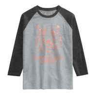 Endometrial Cancer Warrior Tiger Raglan Shirt Strength Courage Hope