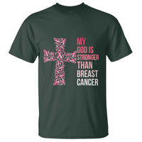 My God Is Stronger Than Breast Cancer Survivor Hope Gift T Shirt
