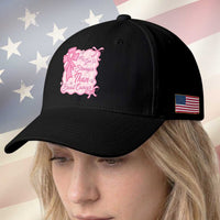 My God Is Stronger Than Breast Cancer Baseball Cap Christian Support Gift