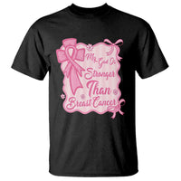 My God Is Stronger Than Breast Cancer T Shirt Christian Support Gift