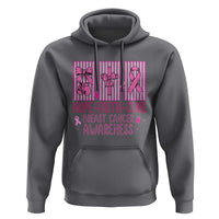 Hope Faith Cure Breast Cancer Awareness Hoodie Pink Ribbon Survivor Support Gift