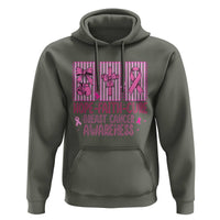 Hope Faith Cure Breast Cancer Awareness Hoodie Pink Ribbon Survivor Support Gift
