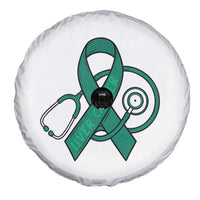 Liver Cancer Strong Nurse Warrior Spare Tire Cover Stethoscope Healthcare Support Gift