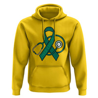 Liver Cancer Strong Nurse Warrior Hoodie Stethoscope Healthcare Support Gift
