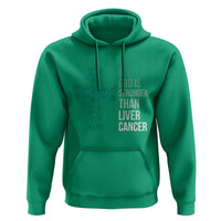 My God Is Stronger Than Liver Cancer Hoodie Faith Hope Support Gift