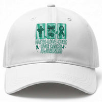 Faith Love And Cure Liver Cancer Awareness Baseball Cap Hope Survivor Support