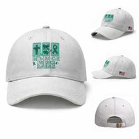 Faith Love And Cure Liver Cancer Awareness Baseball Cap Hope Survivor Support