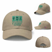 Faith Love And Cure Liver Cancer Awareness Baseball Cap Hope Survivor Support