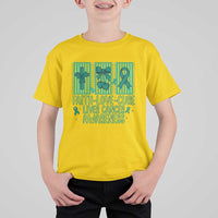 Faith Love And Cure Liver Cancer Awareness T Shirt For Kid Hope Survivor Support