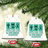 Faith Love And Cure Liver Cancer Awareness Ceramic Ornament Hope Survivor Support