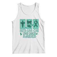 Faith Love And Cure Liver Cancer Awareness Tank Top Hope Survivor Support