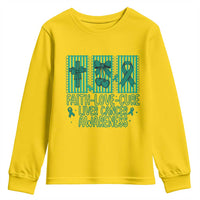 Faith Love And Cure Liver Cancer Awareness Youth Sweatshirt Hope Survivor Support