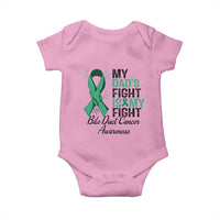 Cholangiocarcinoma Support Warrior Gift Baby Onesie My Dad Fight My Fight