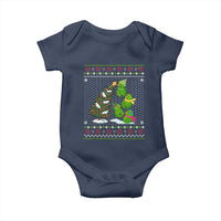 Christmas Snowman Squad Baby Onesie Funny Holiday Snowmen With Xmas Tree - Wonder Print Shop