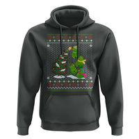 Christmas Snowman Squad Hoodie Funny Holiday Snowmen With Xmas Tree - Wonder Print Shop