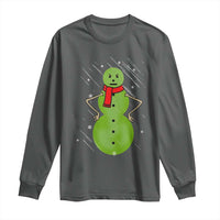 Christmas Snowman Long Sleeve Shirt Funny Angry Snowmen - Wonder Print Shop