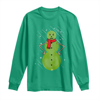 Christmas Snowman Long Sleeve Shirt Funny Angry Snowmen - Wonder Print Shop