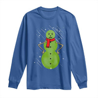 Christmas Snowman Long Sleeve Shirt Funny Angry Snowmen - Wonder Print Shop
