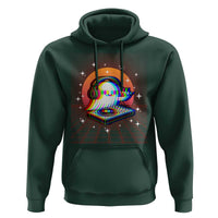 Halloween Ghost Hoodie Funny Trippy Vaporwave DJ Music Party - Wonder Print Shop