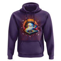Halloween Ghost Hoodie Funny Trippy Vaporwave DJ Music Party - Wonder Print Shop