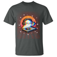 Halloween Ghost T Shirt Funny Trippy Vaporwave DJ Music Party - Wonder Print Shop