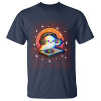 Halloween Ghost T Shirt Funny Trippy Vaporwave DJ Music Party - Wonder Print Shop