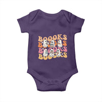 Bookish Ghost Halloween Baby Onesie Funny Book Lover And Spooky Squad - Wonder Print Shop