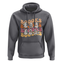 Bookish Ghost Halloween Hoodie Funny Book Lover And Spooky Squad - Wonder Print Shop
