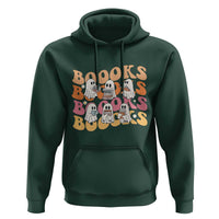 Bookish Ghost Halloween Hoodie Funny Book Lover And Spooky Squad - Wonder Print Shop